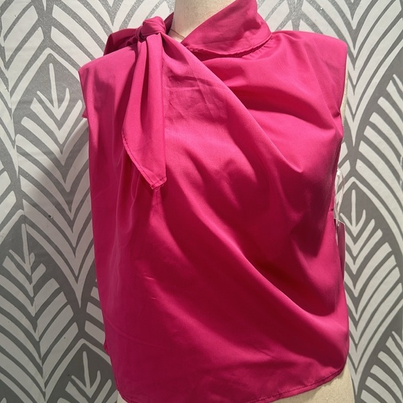 NWT Roomates pink side now tie top - Picture 2 of 13